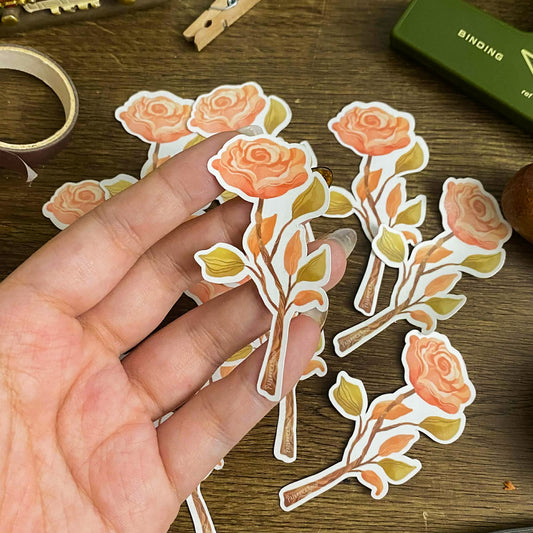 Valentines Waterproof Vinyl Stickers VS007