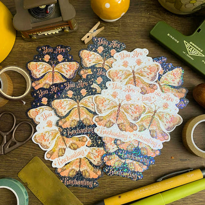 Butterfly Waterproof Vinyl Stickers VS009