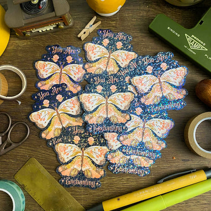 Butterfly Waterproof Vinyl Stickers VS009