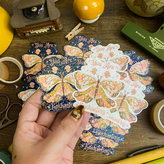 Butterfly Waterproof Vinyl Stickers VS009