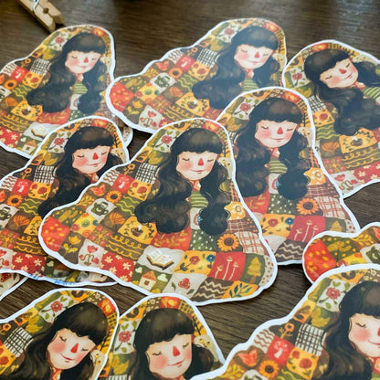 Cozy Living Waterproof Vinyl Stickers VS010