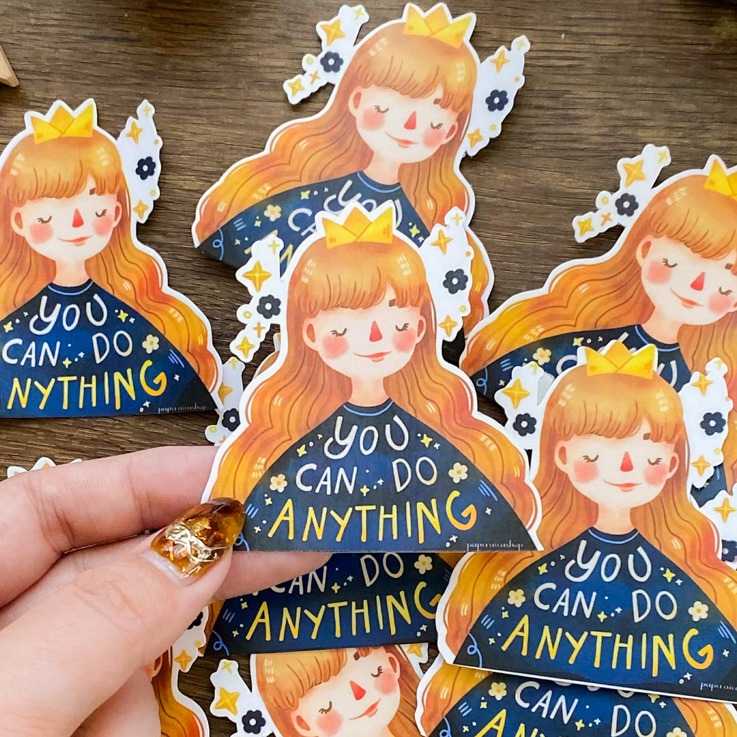 Queen Waterproof Vinyl Sticker VS016