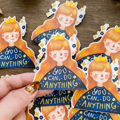 Queen Waterproof Vinyl Sticker VS016