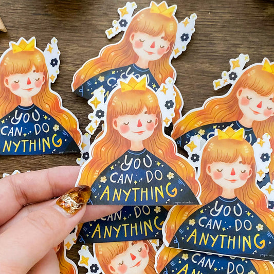 Queen Waterproof Vinyl Sticker VS016