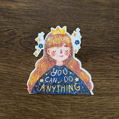 Queen Waterproof Vinyl Sticker VS016