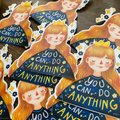 Queen Waterproof Vinyl Sticker VS016