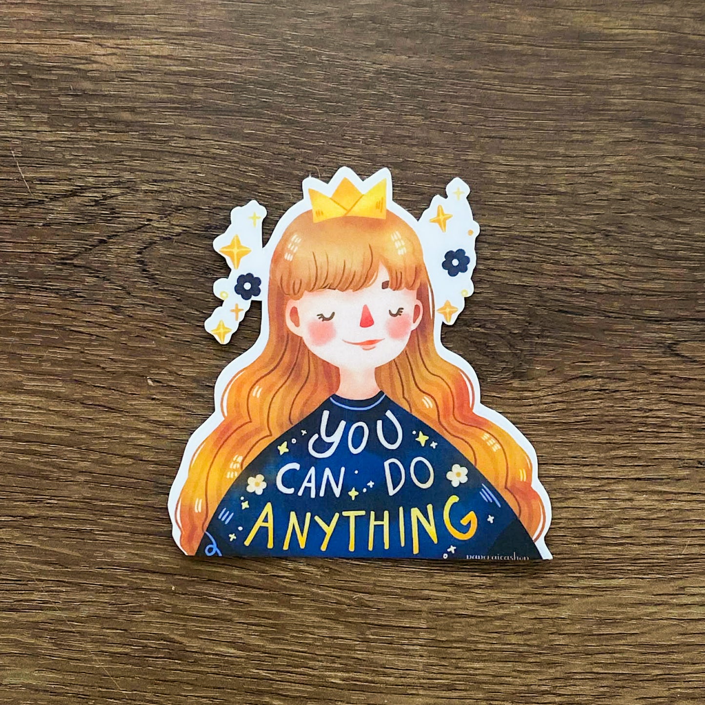 Queen Waterproof Vinyl Sticker VS016