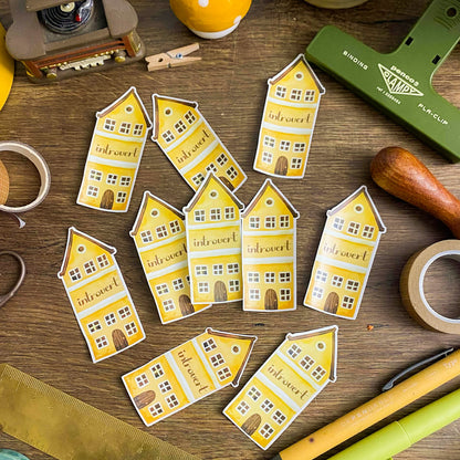 Introvert Home Waterproof Vinyl Sticker VS020