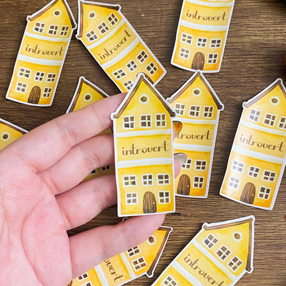 Introvert Home Waterproof Vinyl Sticker VS020
