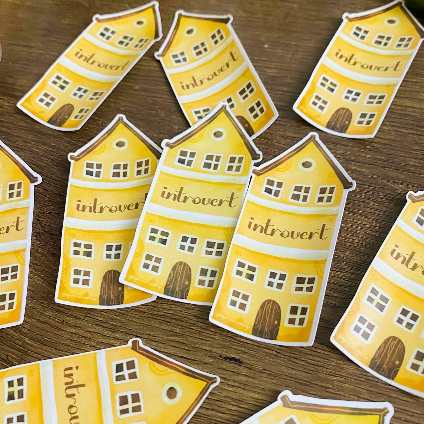 Introvert Home Waterproof Vinyl Sticker VS020