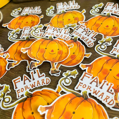 Fail Forward, Vinyl Stickers, Spring Bloom Stickers VS021