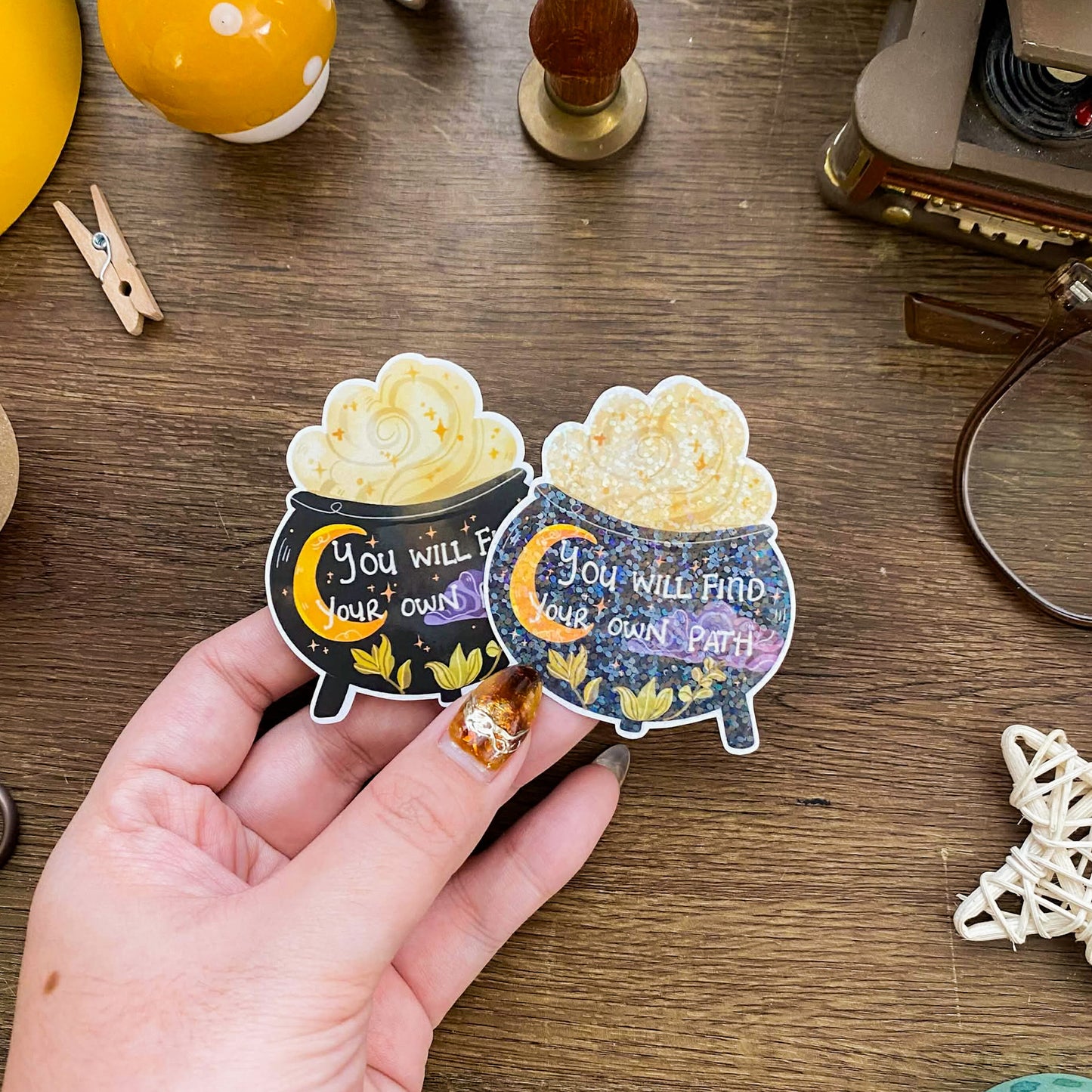 You Will Fin Your Own Path Waterproof Vinyl Sticker VS024