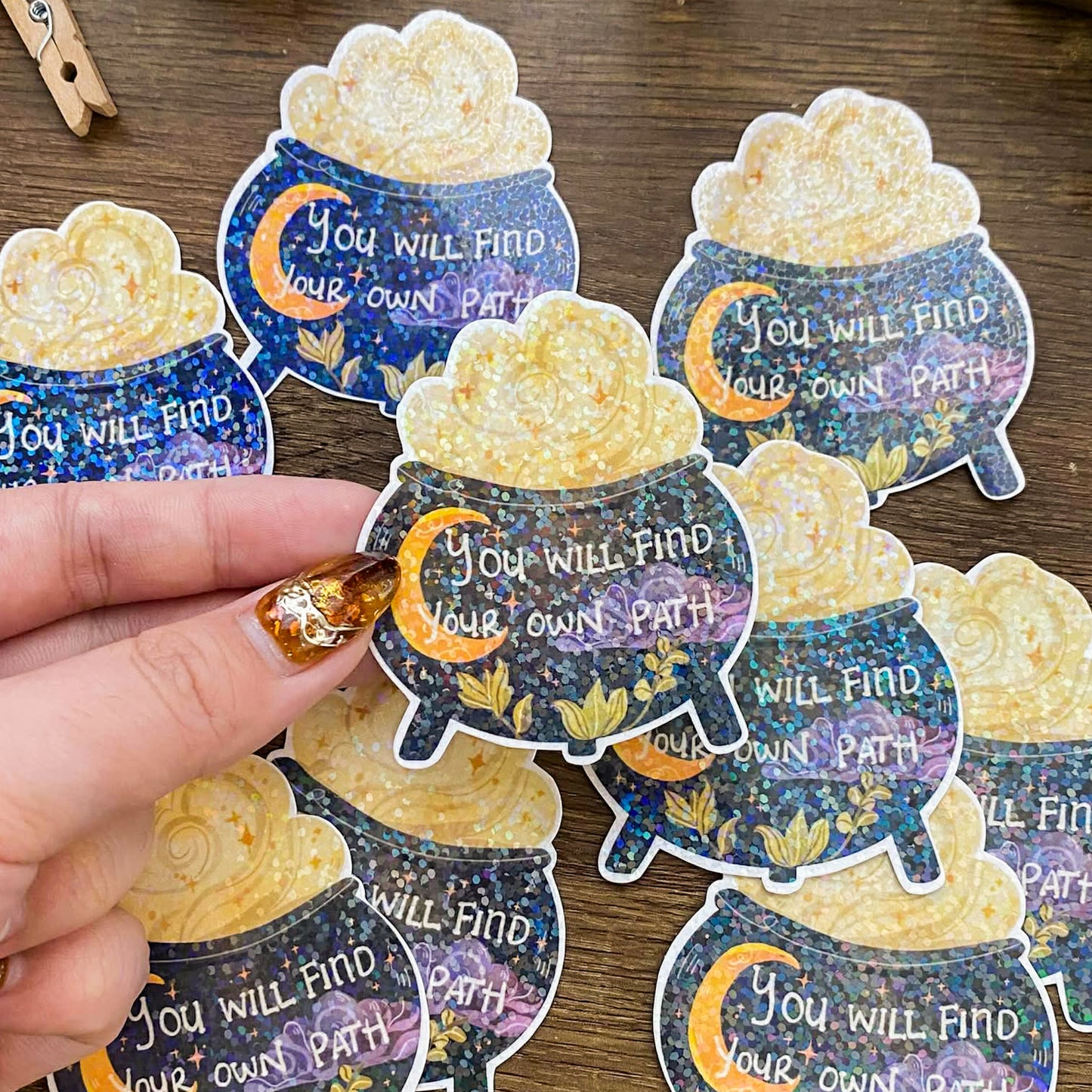 You Will Fin Your Own Path Waterproof Vinyl Sticker VS024