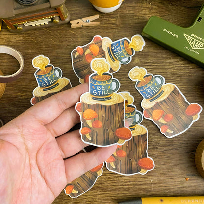 Be Still Waterproof Vinyl Stickers VS028