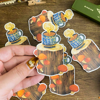 Be Still Waterproof Vinyl Stickers VS028