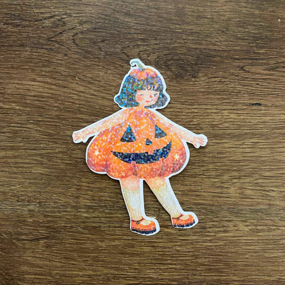 Pumpkin Maica Waterproof Vinyl Stickers VS030