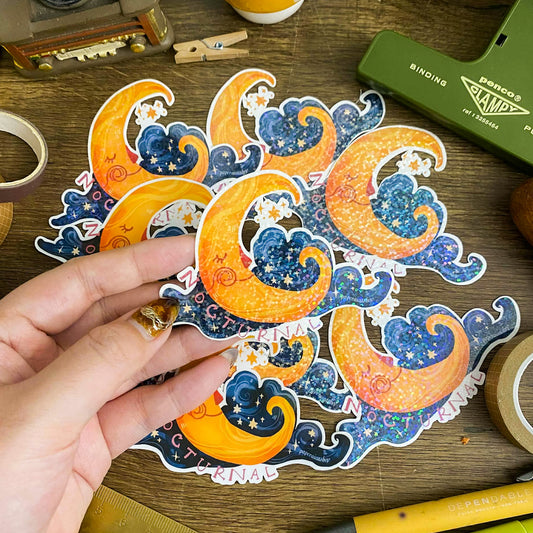 Nocturnal Halloween Waterproof Vinyl Stickers VS031