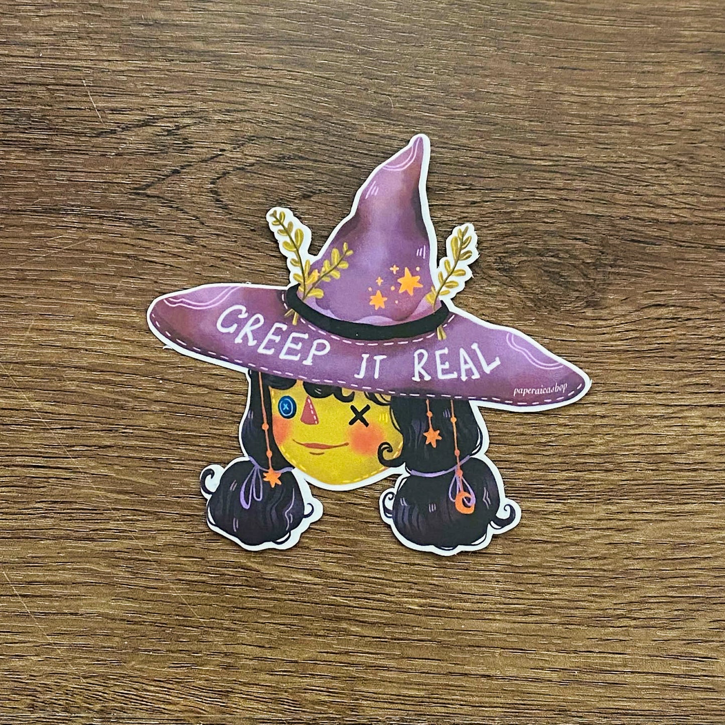 Creep It Real Waterproof Vinyl Stickers VS032