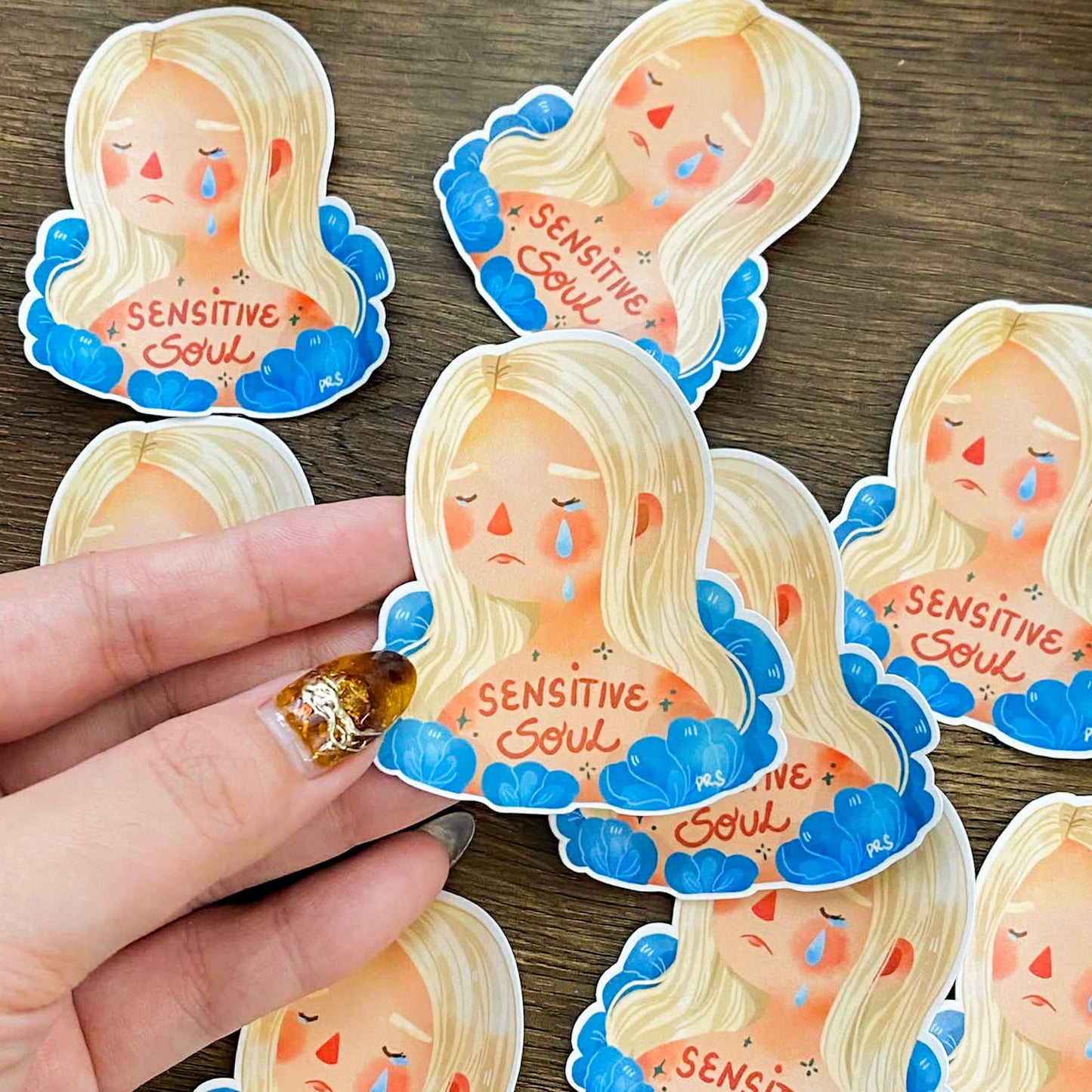 Sensitive Soul Waterproof Vinyl Stickers VS033