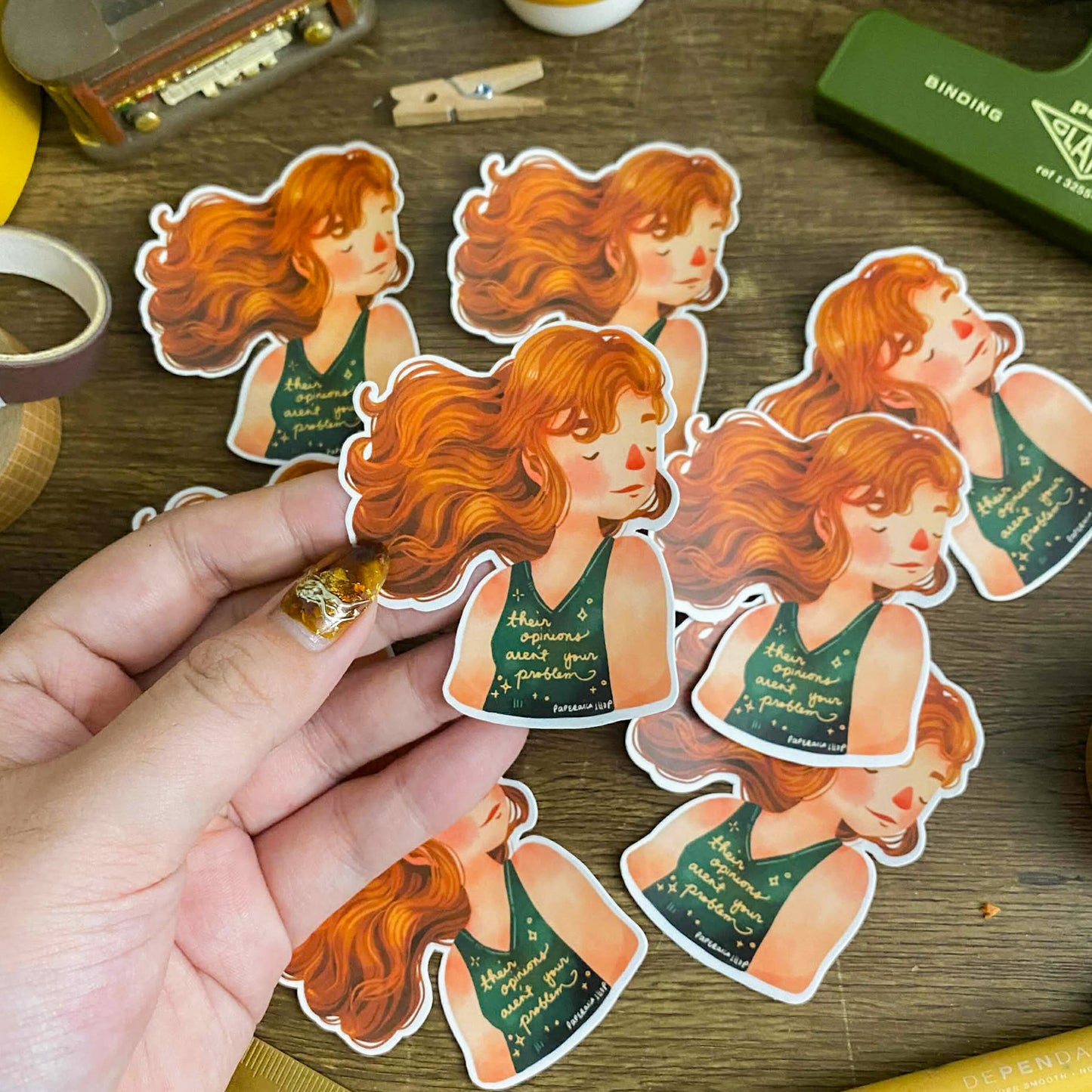 Their Opinions Waterproof Vinyl Stickers VS034