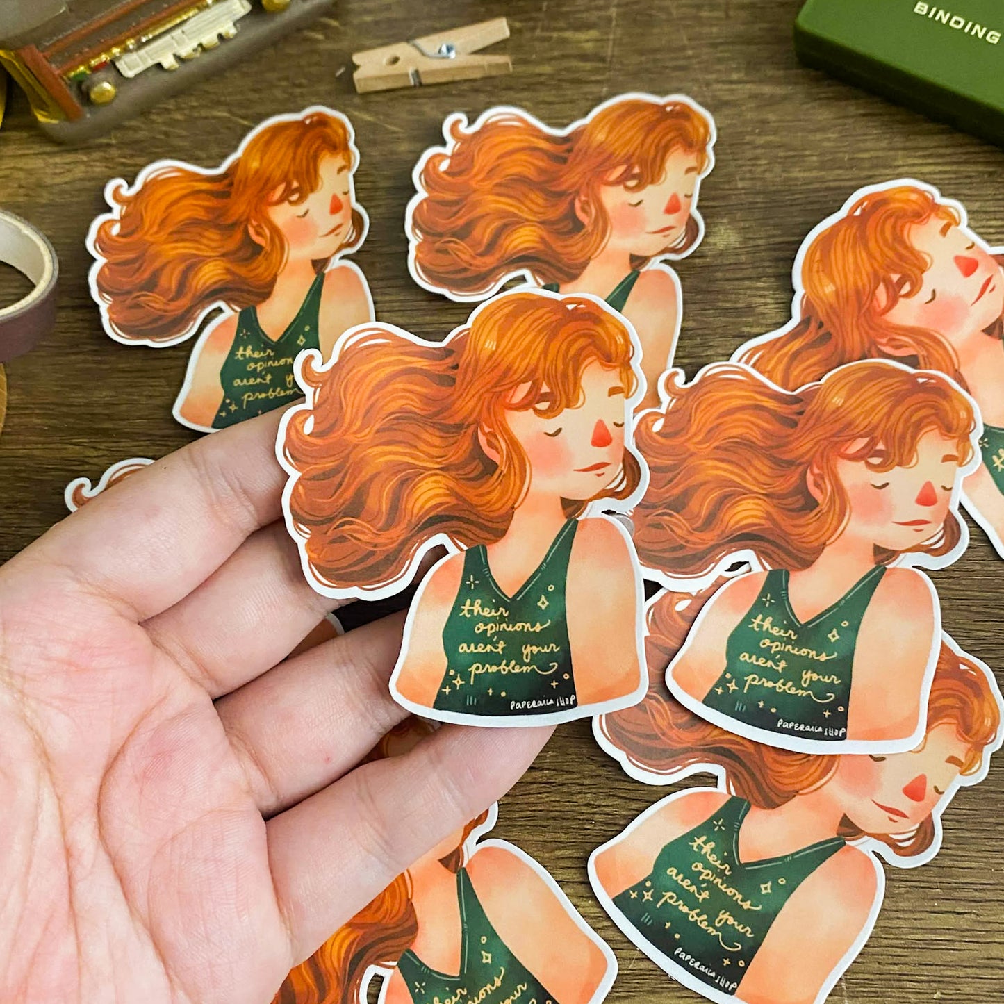 Their Opinions Waterproof Vinyl Stickers VS034