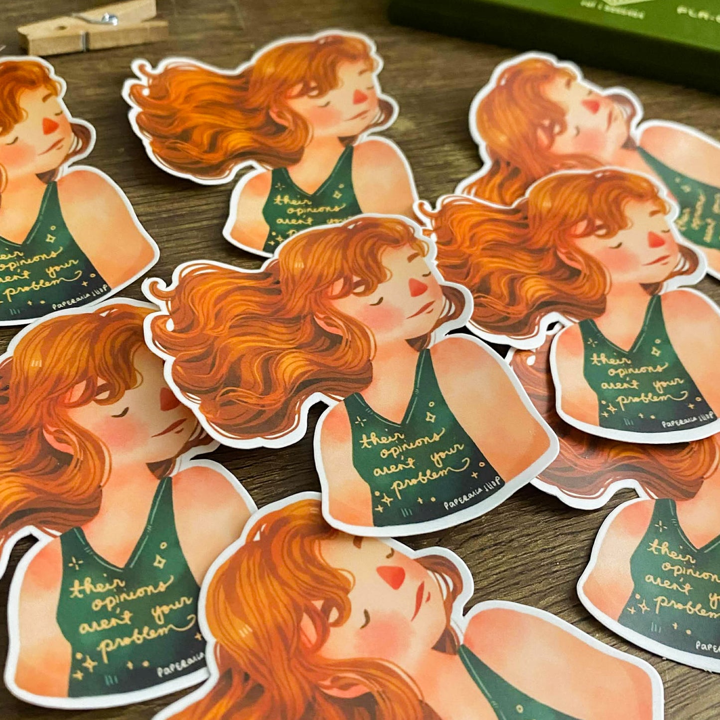 Their Opinions Waterproof Vinyl Stickers VS034