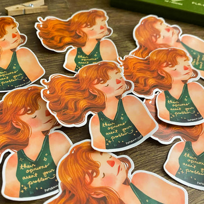 Their Opinions Waterproof Vinyl Stickers VS034