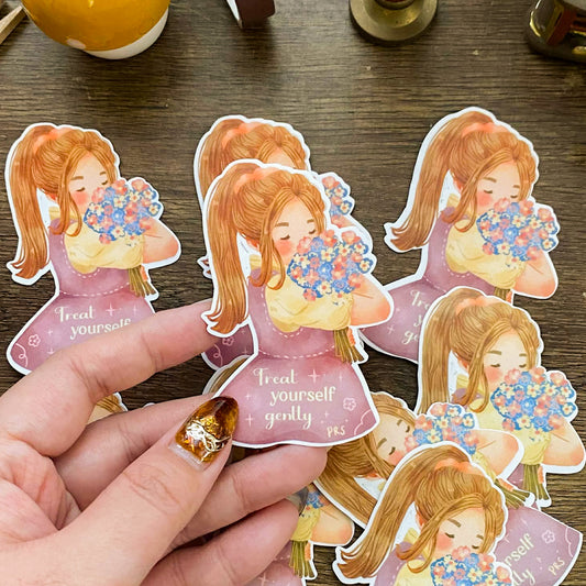 Gentle Spring Waterproof Vinyl Stickers VS040