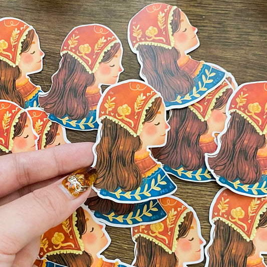 Urban Cottagecore Waterproof Vinyl Stickers VS042