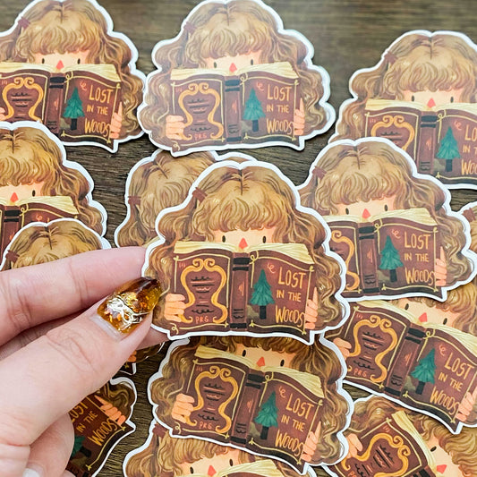 Lost In The Woods Waterproof Vinyl Stickers VS045