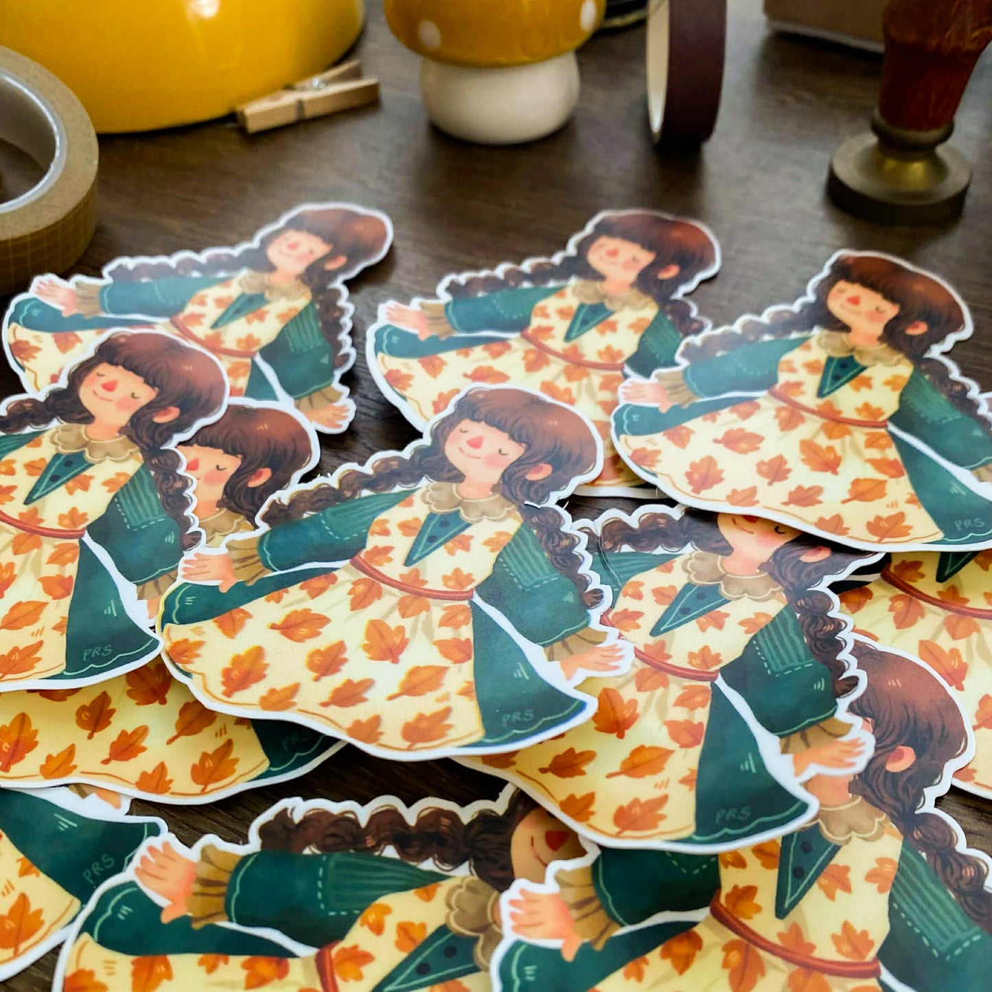 Oh Cozy Days Maica Waterproof Vinyl Stickers VS047