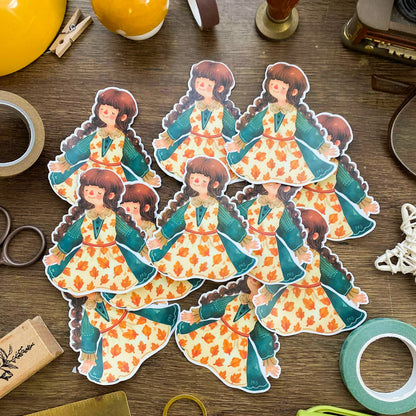 Oh Cozy Days Maica Waterproof Vinyl Stickers VS047