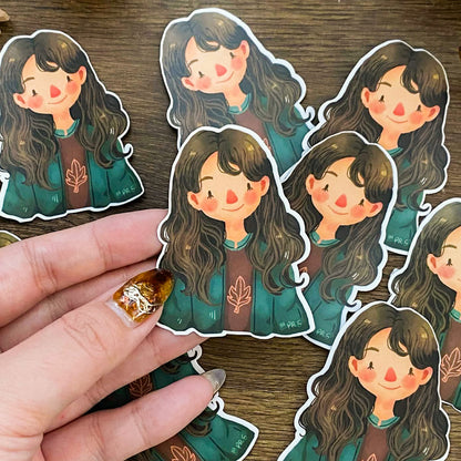 Casual Autumn Maica Waterproof Vinyl Stickers VS048