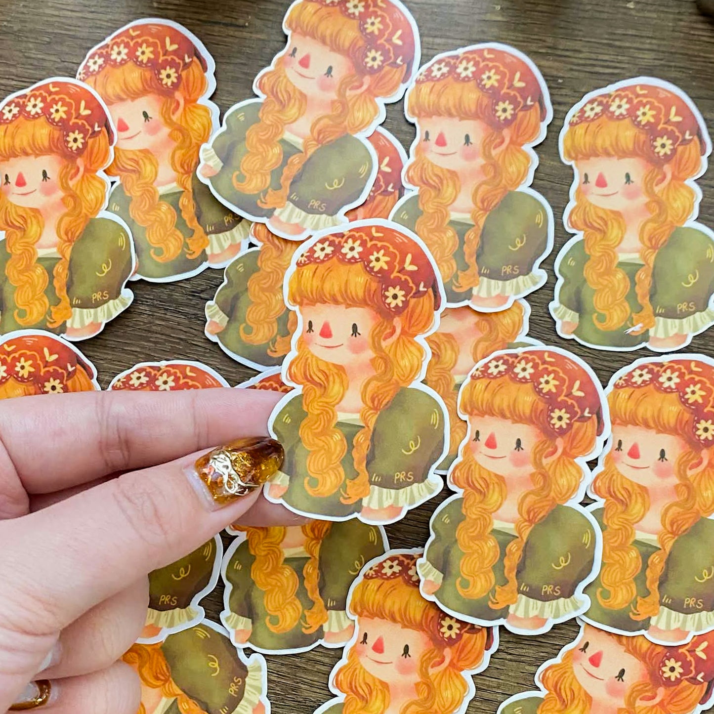 Cottage Living Maica Waterproof Vinyl Stickers VS049