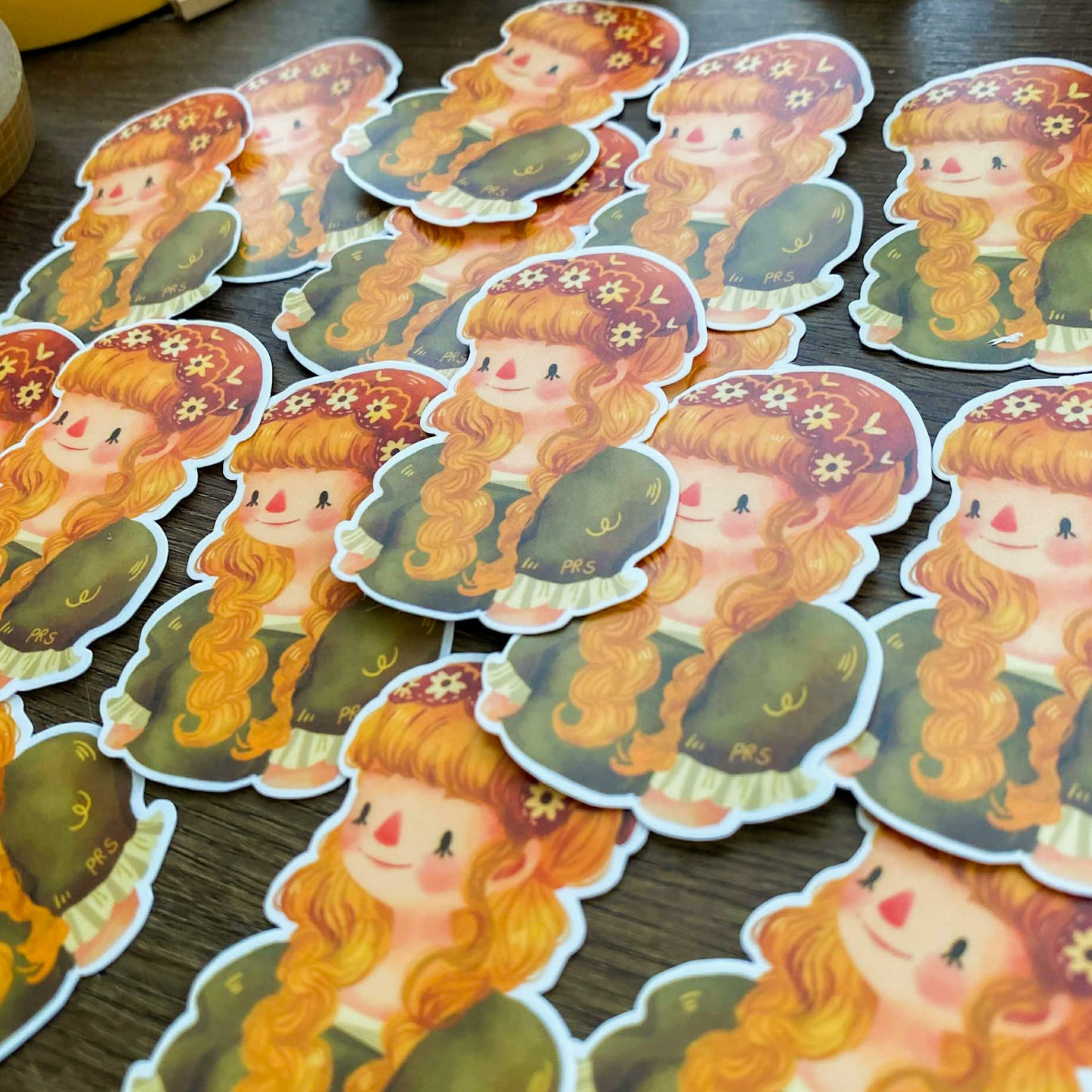 Cottage Living Maica Waterproof Vinyl Stickers VS049