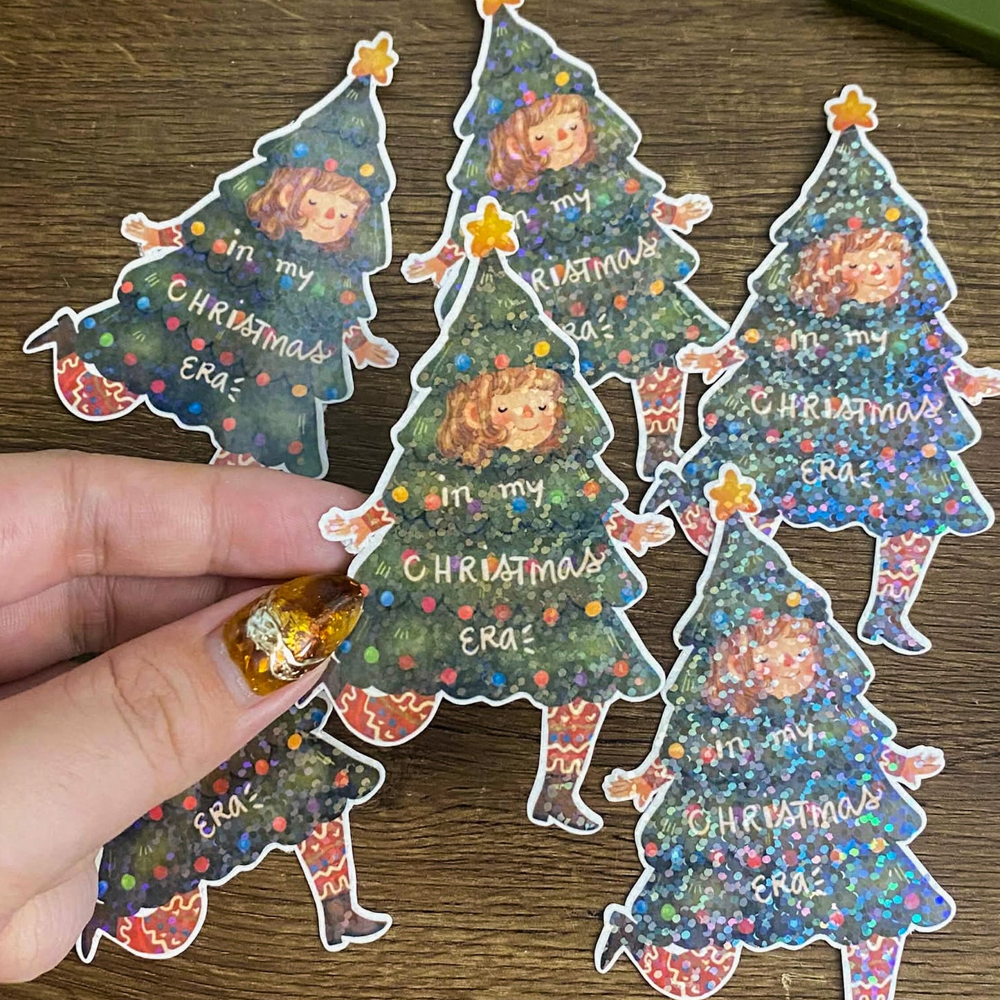 In My Christmas Era Waterproof Vinyl Stickers VS051