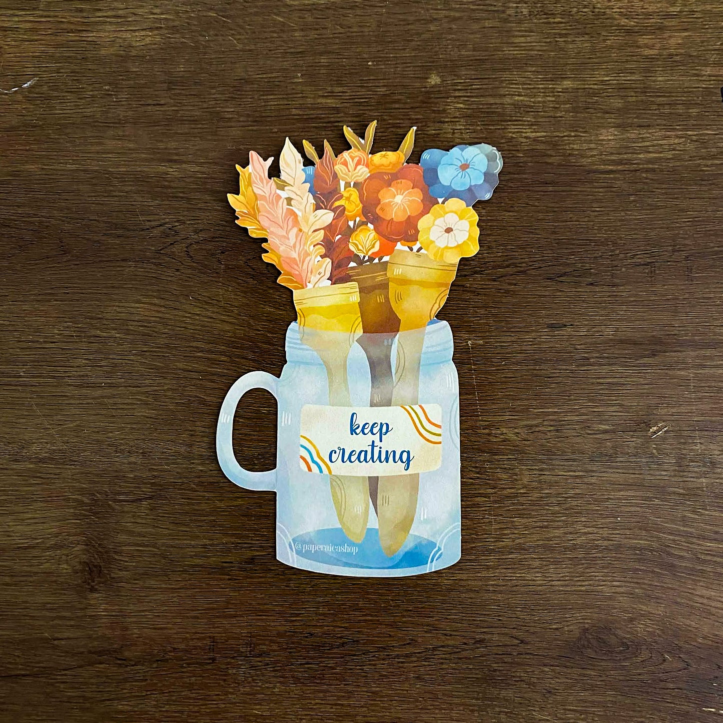 Spring Love Cozy Diecut Art Print, Aesthetic Art Prints, Spring Art Prints, Die-cuts