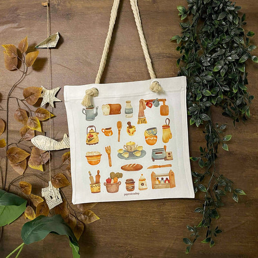 Country Kitchen Deco Tote Bag DTR002