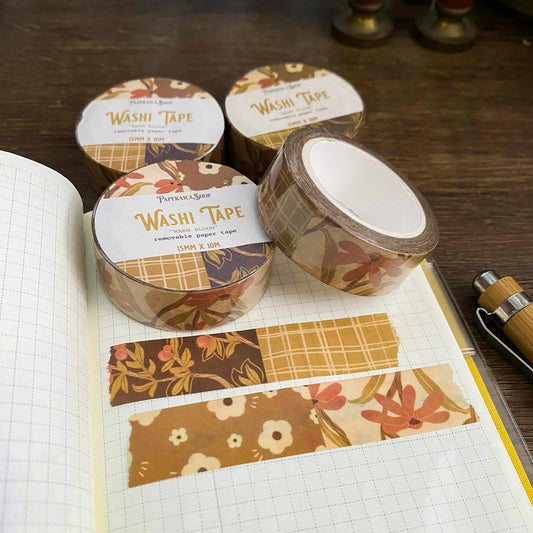 Warm Bloom Washi Tape WT006