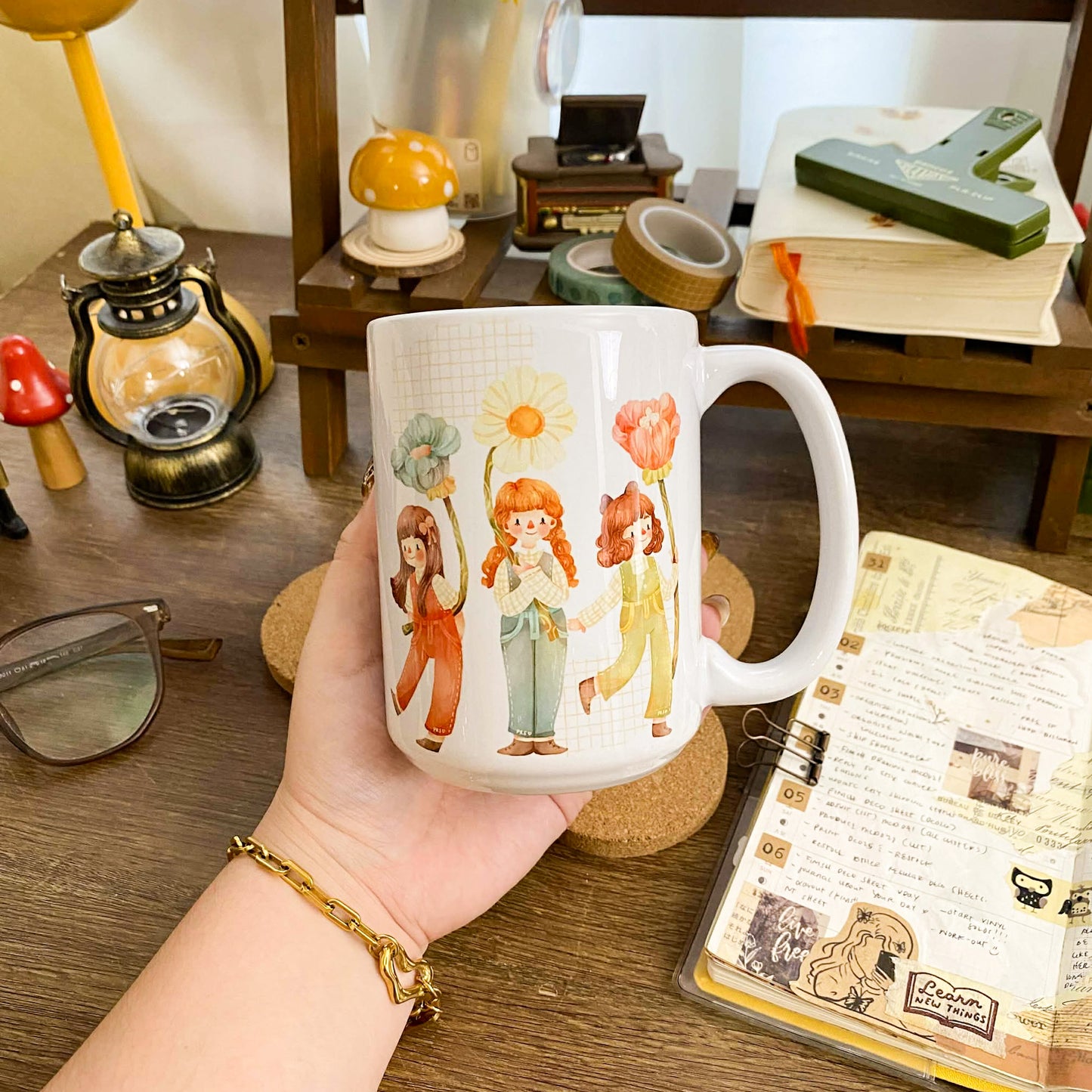 Live Like Flowers Massy Mug MM025