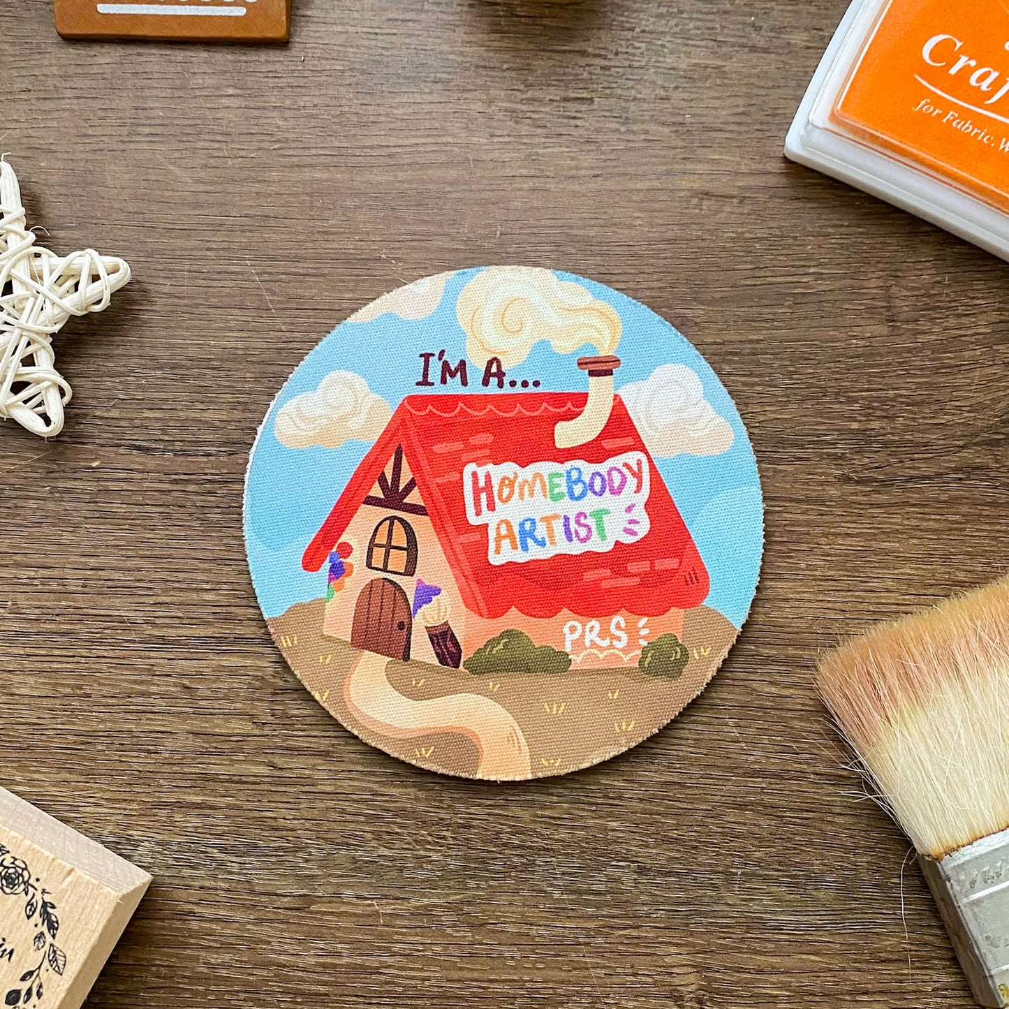 Artist Theme Coasters, Creative Drink Mats, Art Lover Coaster Pads, Cute CP001-4