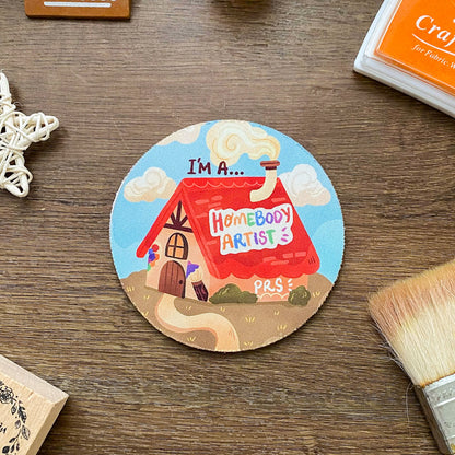 Artist Theme Coasters, Creative Drink Mats, Art Lover Coaster Pads, Cute CP001-4