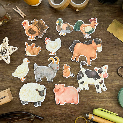 Farm Animals Sticker Pack SP024