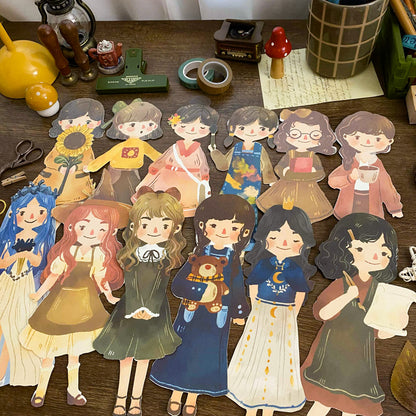 Maica Diecut Art Prints, Cute Maica Diecut Art Prints