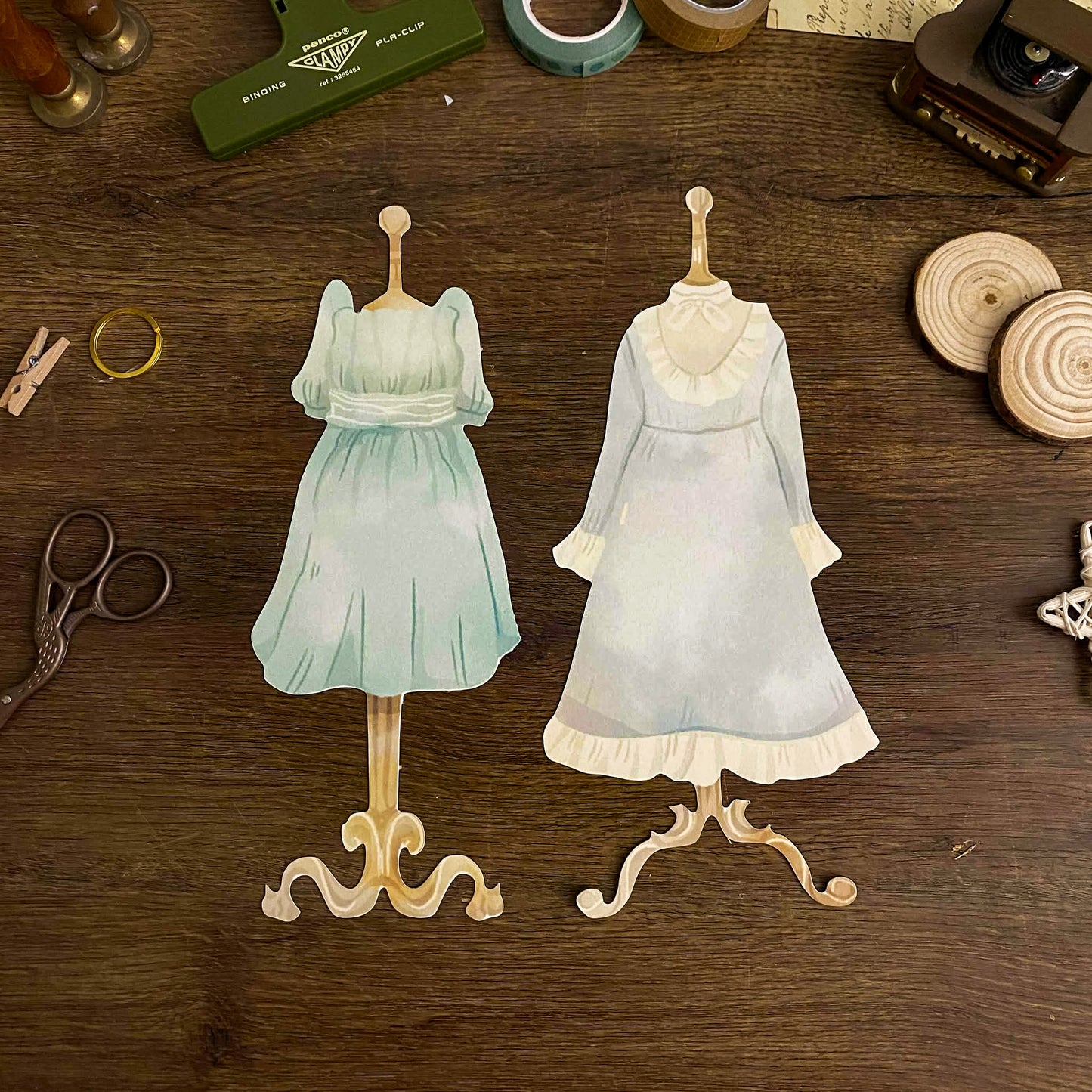 Spring Love Cozy Diecut Art Print, Aesthetic Art Prints, Spring Art Prints, Die-cuts