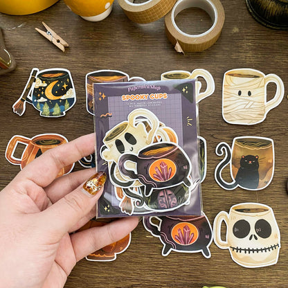 Spooky Cups Sticker Pack SP026