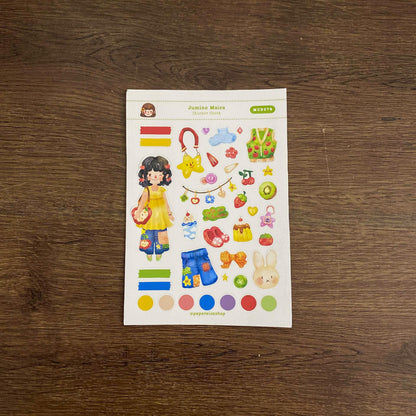 Jumino Maica Decorative Sticker Sheet MCD074