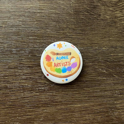 Creative Artist Button Badges Artist Button Pins BP002