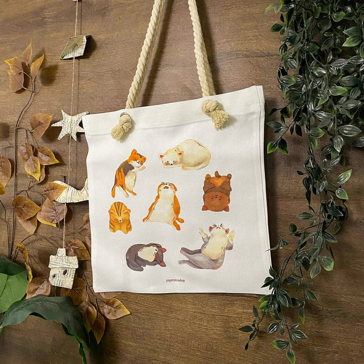 Lazy Cats Deco Tote Bag DTA005