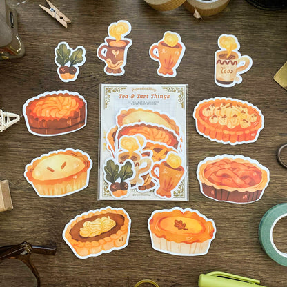 Tea & Tart Things Sticker Pack SP032